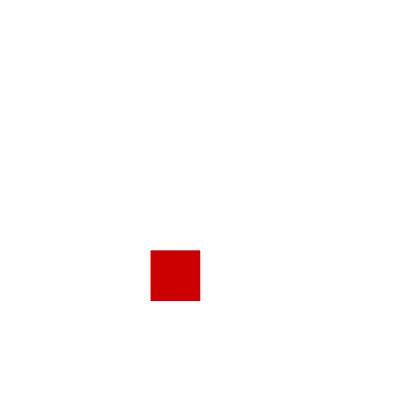 Logic and Emotion design by Casual Clash featuring a grid of squares and circles with a red square